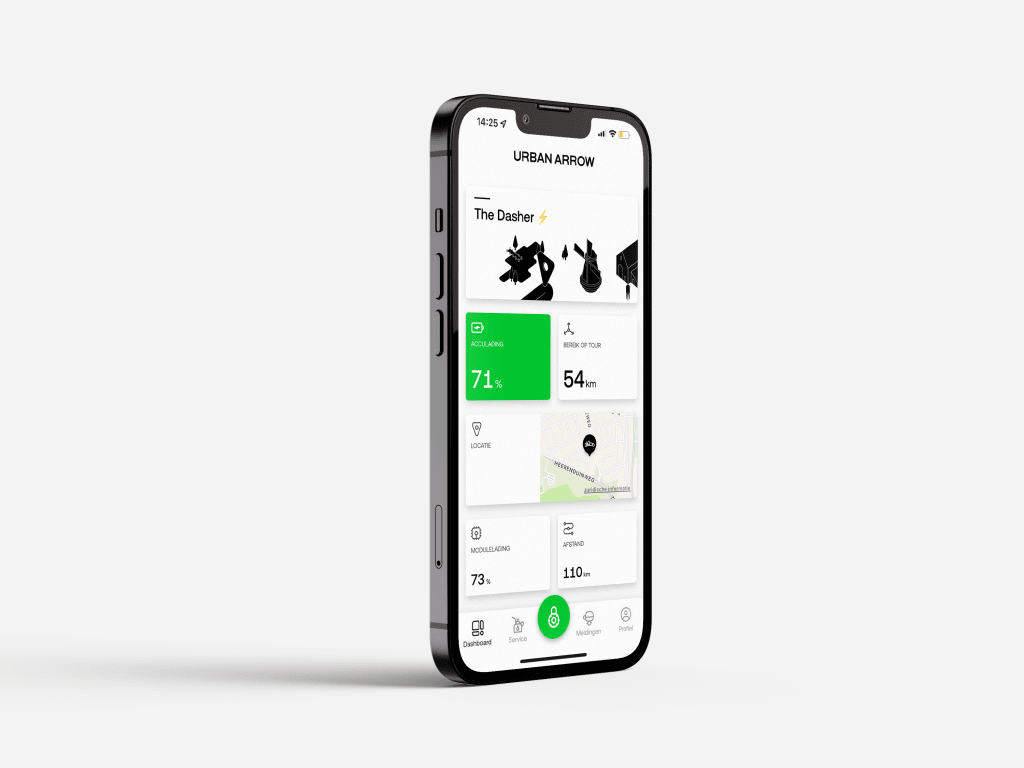 Urban Arrow App Connected